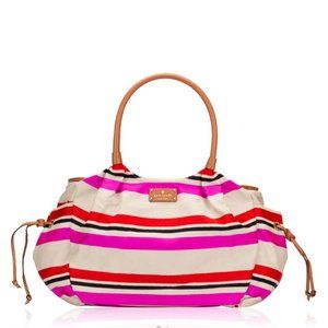 Stevie Baby/Diaper Bag - Oak Island Stripe